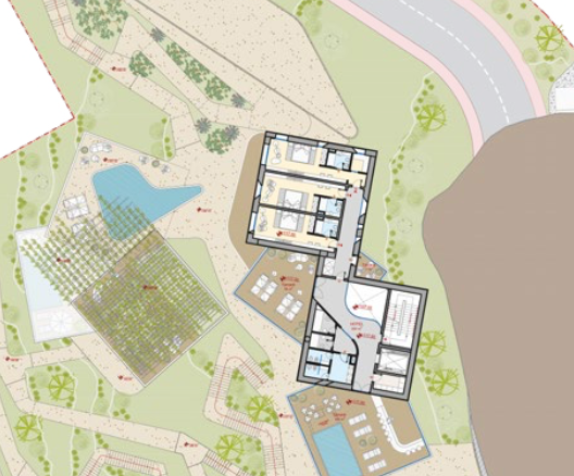 Zone E — Hotel Suite 117 m²